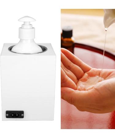 Massage Oil Warmer Professional Portable Aluminum Body Lotion Warmer with Dispenser Automatic Electric Digital Heater Heated Oil Lotion Cream for Salon Barber Shops Home (US Plug) - Buy Online on SooperMarket.com