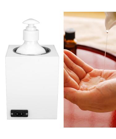Pro Massage Oil Heater - Fast Heat Lotion Warmer for Salon & Barber Shops | Single Bottle Aluminum Alloy | White - Buy Online on SooperMarket.com