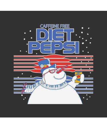 All+Every Pepsi Diet Cool Snowman Men's T-Shirt S Charcoal - Buy Online on SooperMarket.com