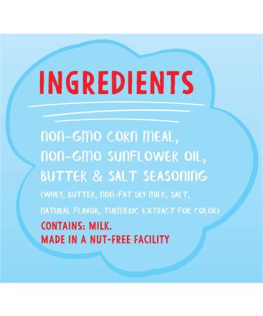 Air Baked Butter & Salt Puffcorn - 2 Large Bags, 50 Calories Per Cup, Gluten Free, No Artificial Ingredients - Buy Online on SooperMarket.com