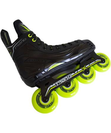 TronX Stryker 2.0 Junior Inline Hockey Skates - High-performance youth skates for aspiring players - Buy Online on SooperMarket.com