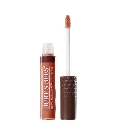 Burt's Bees 100% Natural Moisturizing Lip Gloss  Harvest Time  Oramge  0.2 Oz Harvest Time 0.2 Ounce (Pack of 1)