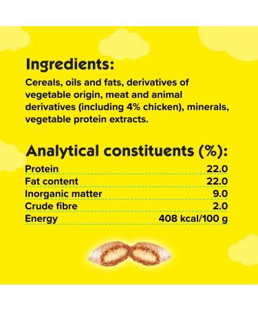 Dreamies Cat Treats Chicken 350g (pack of 2) - Buy Online on SooperMarket.com