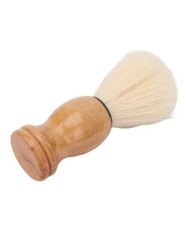 Mini Shaving Brush with Curved Handle | Soft Synthetic Hair for Improved Foam | Quick Drying & Easy Clean | Perfect for Travel & Home Use - Buy Online on SooperMarket.com