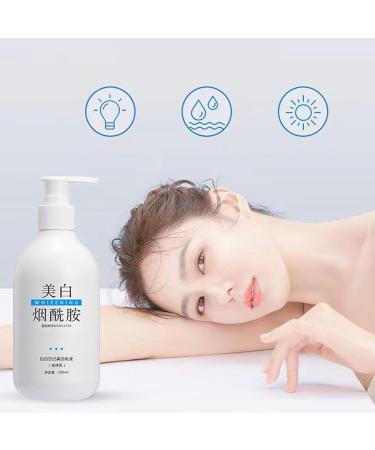 250ml Niacinamide Body Lotion for Skin Whitening Body Moisturiser Moisturizing Hydration Skin Repair Suitable for Arms Legs - Buy Online on SooperMarket.com