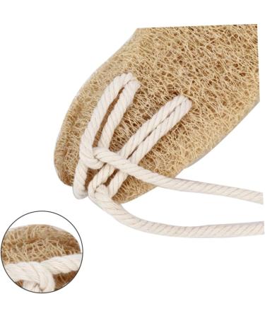 Beavorty Loofah Bath Towel & Body Scrubber - Exfoliating Shower Strap for Smooth Skin | Travel-Friendly Natural Back Scrubber - Buy Online on SooperMarket.com
