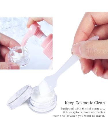 Pamiyo 60 pcs 5ml Clear Empty Cream Can - Transparent Crucible with Screw Cap for Lotion Mini Candles & Cosmetics - Buy Online on SooperMarket.com