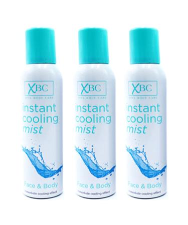 XBC Cooling Mist Spray 150ml - Pack of 3