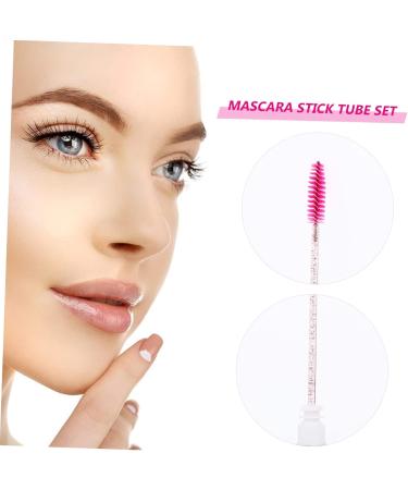 BELLIFFY 10pcs Mascara Wand Tube Lipgloss Bottle DIY Mascara Tube Brush Plastic - Buy Online on SooperMarket.com