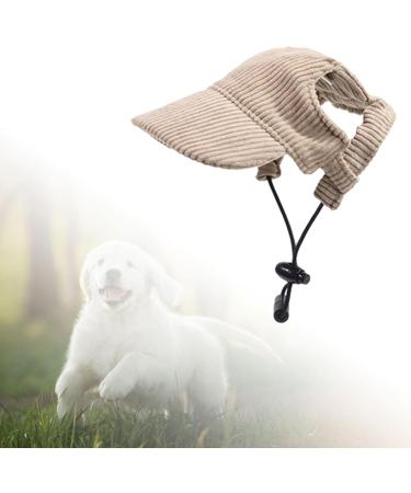 Predolo Fashionable Dog Solar Hat - Sun Protection Cap for Small Dogs | Stylish Peaked & Baseball Cap with Ear Holes - Buy Online on SooperMarket.com