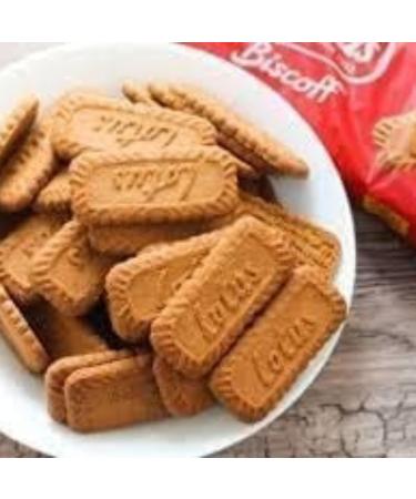 Lotus Biscoff Original Caramelised Single Biscuits | Pack of 50 | Individually Wrapped | Suitable for Vegans | Biscuit Gift Box with 50 Lotus Biscuits - Buy Online on SooperMarket.com