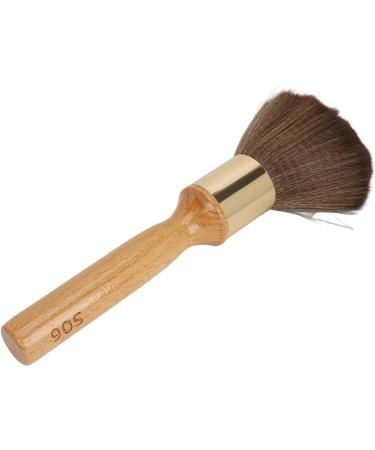 Neck Duster Brush Beech Wood Ergonomic Handle Portable Broken Hair Brush for Barber Large - Buy Online on SooperMarket.com