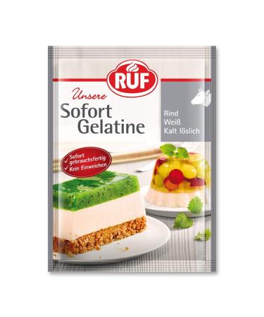 Call instant gelatin beef gelatin powder cold soluble food without soaking and heating cooking and baking 30g white 30 g (1 Pack)