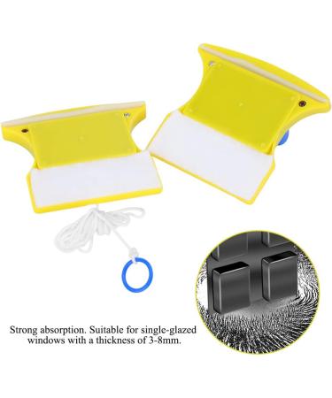 Window Cleaning Brush Durable Glass Window Cleaner Magnetic for Mirror for Window - Buy Online on SooperMarket.com