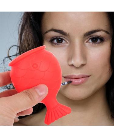 Baluue 2 Pcs Lips Enhancer Plumper Device Silicone Fish Shape Lip Plumper Natural Pouting Mouth Tool for Women Girls - Buy Online on SooperMarket.com
