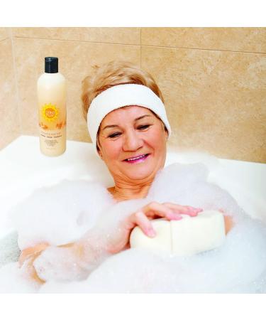 B a Vida Deodorizing Citrus + Elder Shampoo & Body Wash Soap - 16 oz - Made with Persimmon to Eliminate Nonenal & Old Person Smell Naturally - Buy Online on SooperMarket.com