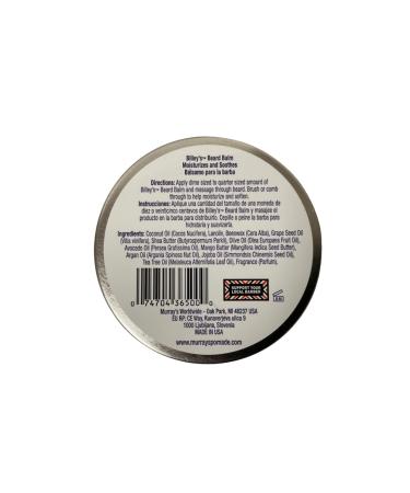 Buy Murray's Billey's Beard Balm - 2 oz | Best Beard Grooming Product for Men - International Shipping Available - Buy Online on SooperMarket.com