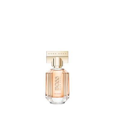 Hugo Boss The Scent Eau de Parfum Ambery Women's Perfume With Notes of Honeyed Peach Freesia Bloom Osmanthus Flower & Roasted Cocoa Long Lasting Fragrance 1 fl oz.