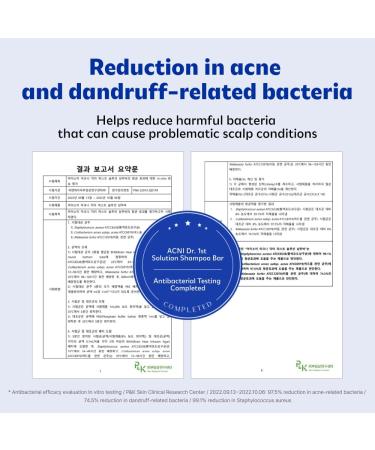 isoi ACNI Dr. 1st Solution Shampoo Bar | Dandruff-Free Natural Shampoo for Oily Hair | Deep Cleansing Acne Scalp Care | Eco-Friendly & Plastic-Free Clean Beauty 120g - Buy Online on SooperMarket.com