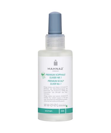 Mahnaz for Woman Premium scalp elixir No.1 prevent hair loss* stimulate hair growth vegan hair serum 2-month bottle 100 ml