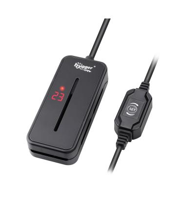 Hygger mini aquarium heater small diving aquarium Heizer 25W mini-bedta tanker with thermostat for salt water sweet water 25W (for7.5-19l tank)