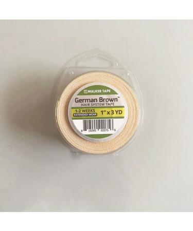 3yards German Brown double side tape wig toupee tape hair tape (1inchx3yards) - Buy Online on SooperMarket.com
