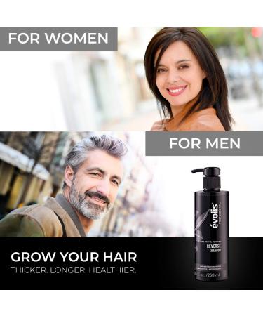 Volis Reverse Hair Growth Shampoo with Keratin & Wheat Protein - Sulfate-Free Treatment (8.5 fl oz) - Buy Online on SooperMarket.com