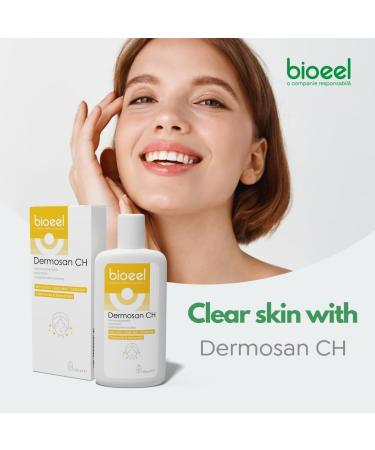 Dermosan CH Anti-Acne Lotion - Chamomile & Hamamelis Natural Clear Skin Formula - Reduce Sebum Acne and Pimple 120ML - Buy Online on SooperMarket.com