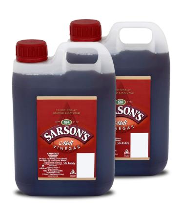 Sarsons Malt Vinegar - 2x5ltr