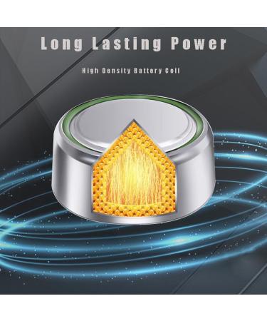 Buy L1154f Batteries - AG13 LR44 SR44 357 303 A76 | Long Lasting 1.5V Alkaline Coin Cell - 10 Pack for International Shipping - Buy Online on SooperMarket.com