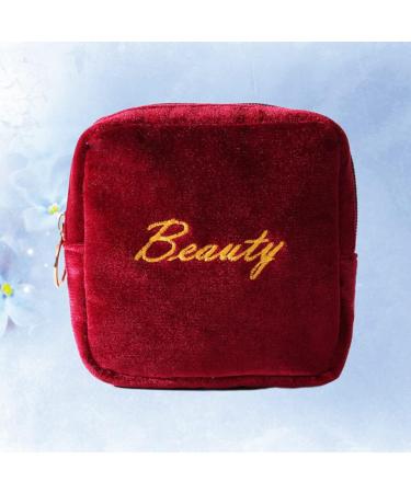 2ST Mini Clear Makeup Bag | Transparent Cosmetic Organizer for Women | Travel Storage Box 13x13x4cm (2pcs) - Buy Online on SooperMarket.com
