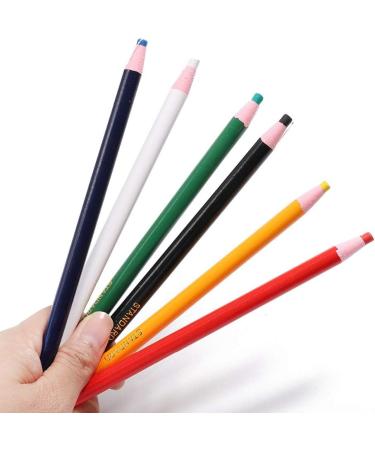 Lohas Select 12 Pieces Sewing Mark Pencil Tailor's Marking Tools - Free Cutting Crayons, Fabric Pencil 6 Colors - Buy Online on SooperMarket.com