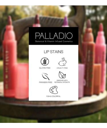 Palladio Lip Stain Hydrating and Waterproof Formula Matte Color Look Longlasting All Day Wear Lip Color Smudge Proof Natural Finish Precise Chisel Tip Marker Rose Rose 1 count (Pack of 1) - Buy Online on SooperMarket.com