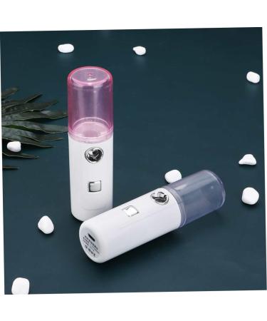 PLAFOPE 1pc Sprayer Hydrating Humidifier Face Steamer Mini Portable Face Mister Mini Air Humidifier White - Buy Online on SooperMarket.com