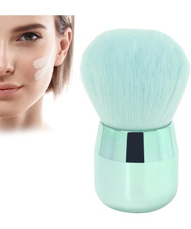 Verdant Touch Foundation Brush Foundation Loose Powder Brush Portable Travel Makeup Tool Simple Elegant Soft Hair Cosmetic Brush Green - Buy Online on SooperMarket.com