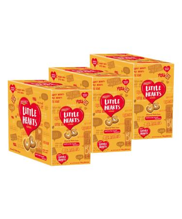 BRITANNIA Little Hearts Classic Biscuit 26.45oz (Pack of 3 of 750g) - Biscuit de Patits Coeurs - Soft and Delicious Choice Melt in the Mouth Biscuits - Kids Favorite Cookies Suitable for Vegetarian Little Hearts Classic 26…