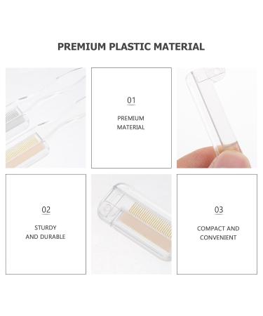 Buy Eyebrow Shaping Brush Set - 2pcs Foldable Eyebrow Comb & Eyelash Mascara Beauty Tools for Flawless Makeup | International Shipping Available - Buy Online on SooperMarket.com