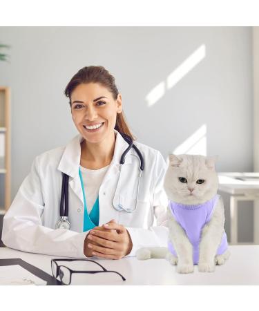Avont Katzenbody - Post-Op Recovery Suit for Cats | Leak Protection Abdominal Wounds Skin Diseases | Size M - Lavender - Buy Online on SooperMarket.com
