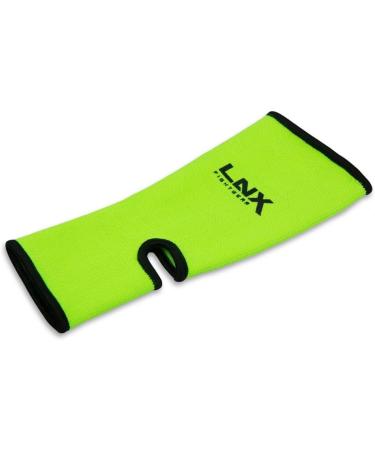 LNX Pro Fight Ankle Bandages - Ultimate Ankle Protection for Muay Thai Kickboxing & MMA | Available in SML & XL - Neon Green - Buy Online on SooperMarket.com