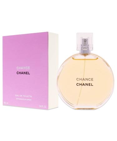 Chanel Chance Women EDT Spray 3.4 oz Floral Fresh Lemon Pineapple Vanilla 3.4 Ounce (Pack of 1) - Buy Online on SooperMarket.com
