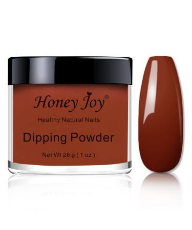 Honey Joy Dark Purple Very Fine Nail Dip Dipping Powder Acrylic Color Pigment Powders 1oz (Dip-WD9)