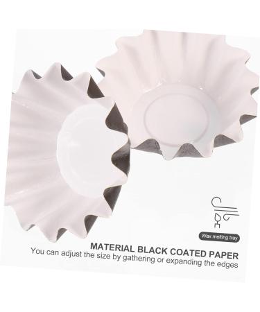 Warmhm 150-Piece Waxing Plate Set | Safe Reusable Wax Shell & Heating Inserts | Fragrance Warmer Tray & Aromatherapy Candle | Black 8.5x8.5x3cm (3pcs) - Buy Online on SooperMarket.com