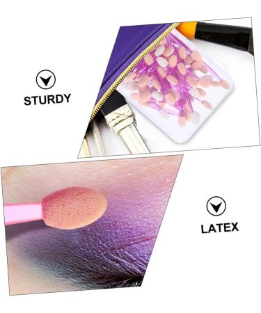 Healeved 50pcs Double Ended Eyeshadow Brush Eye Primer Brush Eye Shadow Brush Sponges Makeup Emulsion - Buy Online on SooperMarket.com