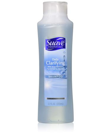 Suave Naturals Daily Clarifying Shampoo 12 oz 12 Fl Oz (Pack of 1)