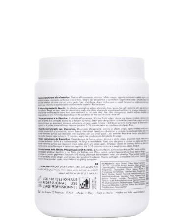 Inebrya Ice Cream Keratin Restructuring Mask - 1000 ml - Buy Online on SooperMarket.com