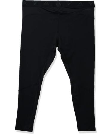 adidas Men's Techfit Long Tights - Large, Black | Performance Compression Wear - Buy Online on SooperMarket.com