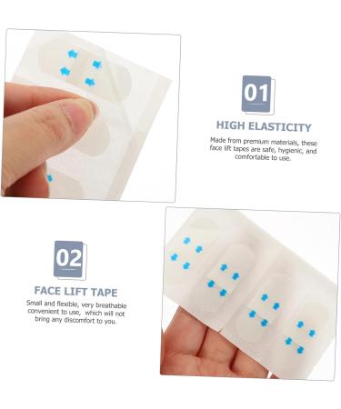 Baluue 80pcs Face Lifting Stickers Invisible Tape Face Tape Chin Lifting Tools Medical Grade - Buy Online on SooperMarket.com