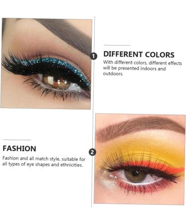BELLIFFY 6pcs Eyeliner Eyelash Tape Double Eyelid Stickers Adhesive Eye Line Strip Double Eyelid Tape Plastic - Buy Online on SooperMarket.com