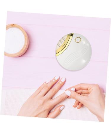 ibasenice 1 Set Electric Manicure Automatic Fingernail Electric Nail Drill Electric Fingernail Clippers Cuticle Nail Art Tool Electric Nail Clippers White Baby Pedicure Abs 8x8cm White - Buy Online on SooperMarket.com