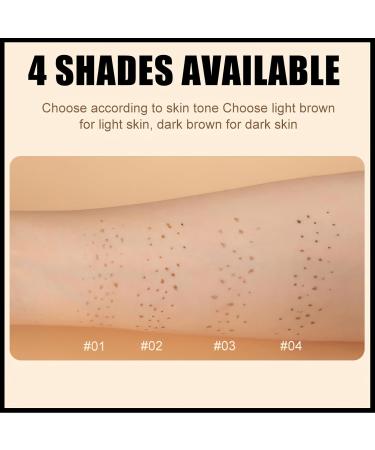 MIELIKKI Freckle Pen - Waterproof Long Lasting 4 Colors - Natural Lifelike Makeup for Perfect Freckles - Buy Online on SooperMarket.com